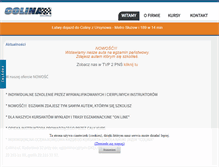 Tablet Screenshot of colina.pl